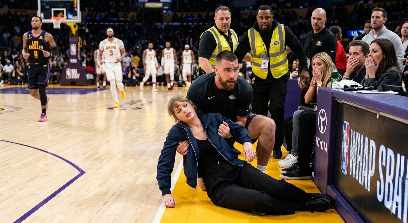 Taylor Swift Collapses Courtside at the NBA Finals Game - Devastated Travis Kelce Reveals She Has Been Tragically… See More