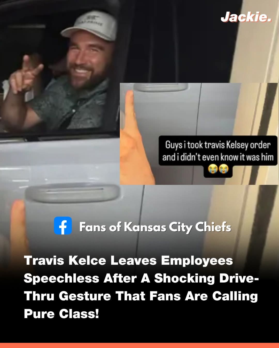 Travis Kelce Leaves Drive-Thru Workers Speechless After Shocking Tip… While Ignoring Rumors and Quietly Thanking Fans, He Reminds Everyone Why He’s So Loved