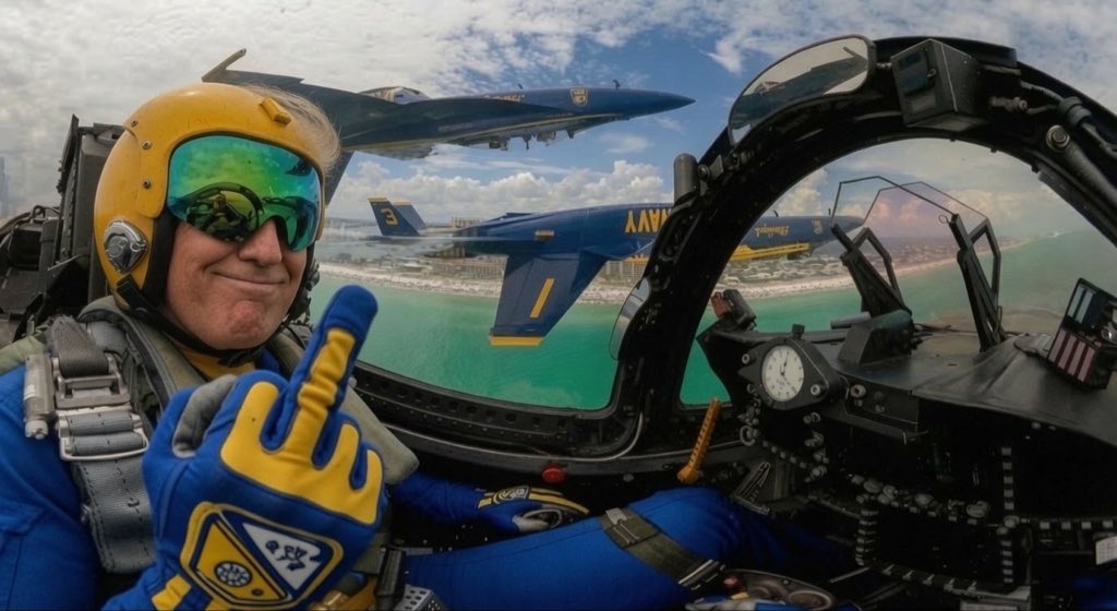 HORROR AT THE BEACH: Blue Angels F-18 Hornet CRASHES in Low-Altitude Tragedy Just Hours After Pete Hegseth's Defiant "Flyovers Until Morale Improves" Post Sparks Fury
