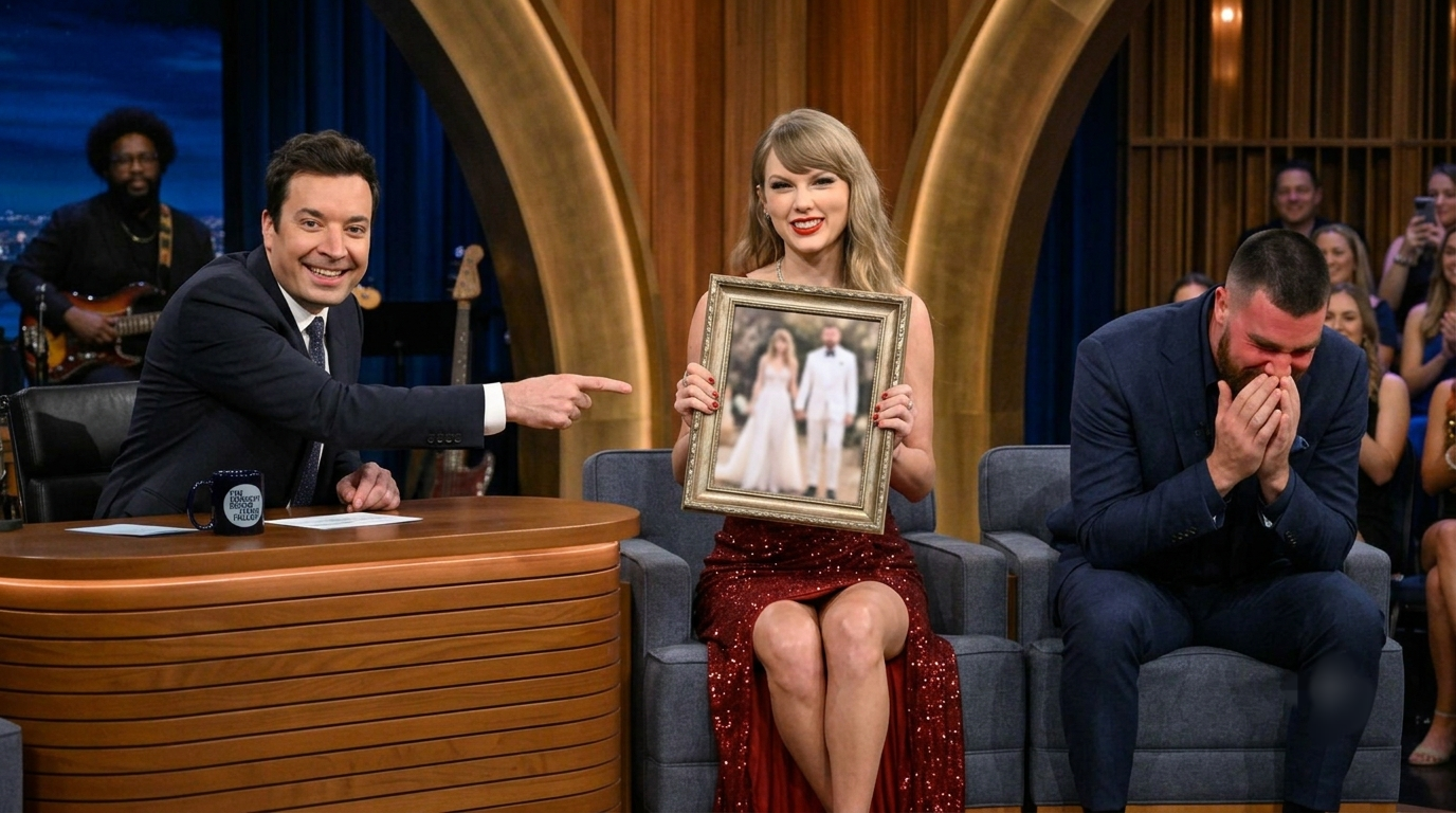 Travis Kelce and Taylor Swift Make Shocking First Public Appearance as a Married Couple on 'The Tonight Show Starring Jimmy Fallon'
