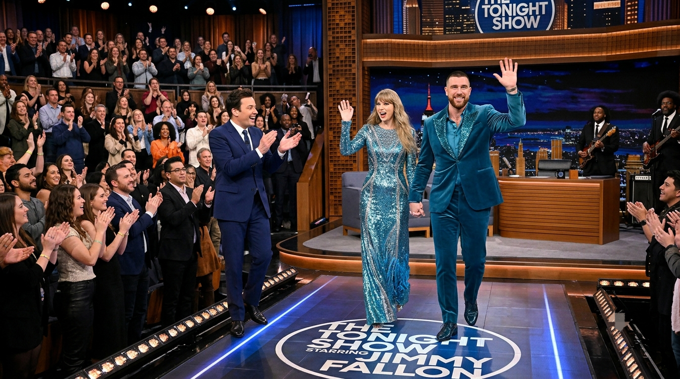 Watch the Full 30-Minute Interview of Taylor Swift and Husband Travis Kelce’s First Newlywed TV Debut on Jimmy Fallon’s "The Tonight Show" — From the Massive Standing Ovation to Taylor Revealing Never-Before-Heard Wedding Details