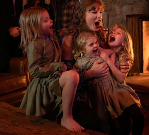 Inside Taylor Swift and Travis Kelce’s Secret “Mini-Moon” with Jason and Kylie Kelce at the Ultra-Exclusive Yellowstone Club - Fans Left Stunned as Wyatt, Elliotte, and Bennett Steal the Spotlight Singing with Taylor in Heart-Melting Moments, Plus Intimate “Auntie Tay Tay” Nighttime Fireplace Hugs with the Girls No One Was Meant to See… Watch the Unfiltered 10-Minute Clip