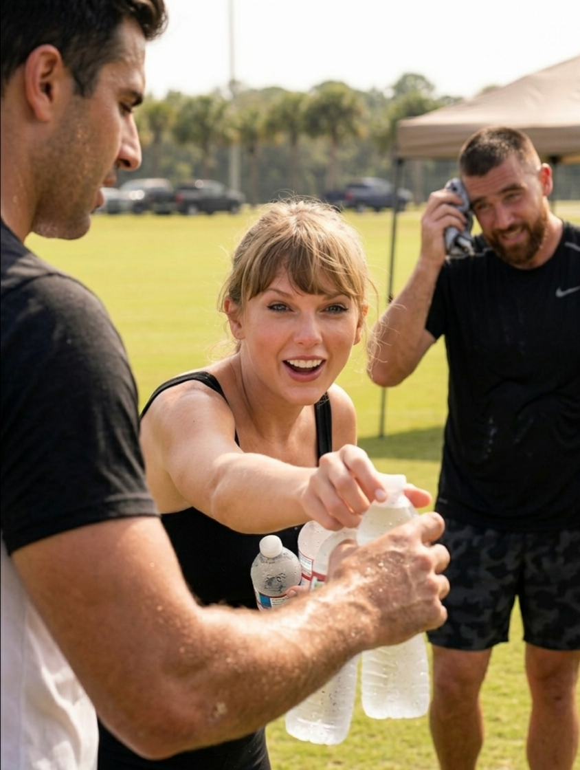 Taylor Swift in Her NFL WAG Era Makes a Surprise Appearance at Travis Kelce’s Private Offseason Workouts to Show Early Support for Her Husband's Upcoming NFL Season
