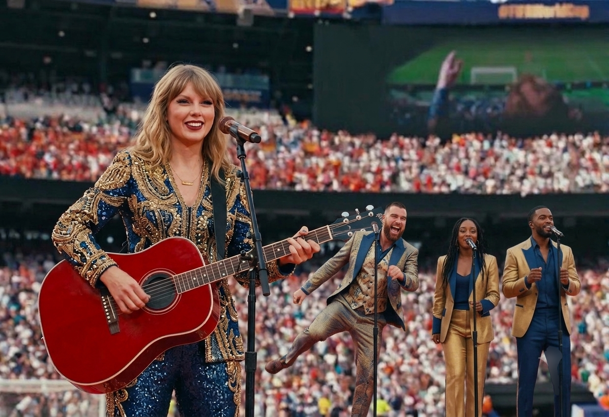 Taylor Swift and Travis Kelce Steal the Show, Delivering a Flawless Halftime Performance at the FIFA World Cup 2026 Final... See the Full 3-Minute Clip