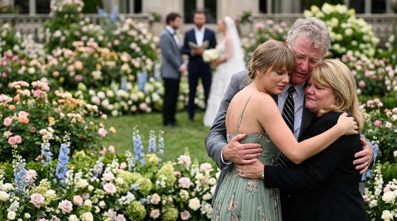 Taylor Swift’s Brother Austin Marries Longtime Girlfriend and Model Sydney Ness in a Dramatic Ceremony at Taylor Swift’s Private Mansion in Watch Hill, Rhode Island, Attended by Newlyweds Taylor Swift and Travis Kelce, Their Parents