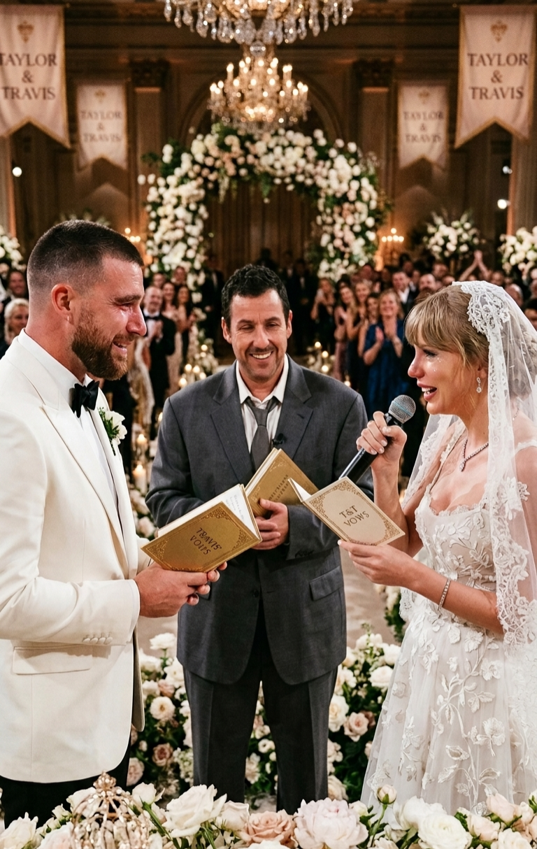 Taylor Swift Releases First Official Photos and Videos from Her MSG Wedding, Featuring Emotional Moments as She and Travis Kelce Read Personal Vows from Gold-Bound Books