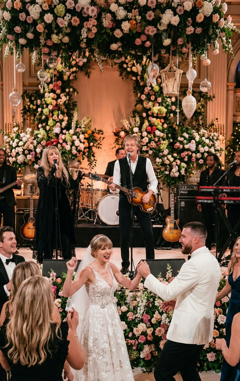 Taylor Swift and Travis Kelce Release First Official Videos from Their Star-Studded MSG Wedding, Revealing the Most Shocking and Most-Watched Performances Ever Seen Online