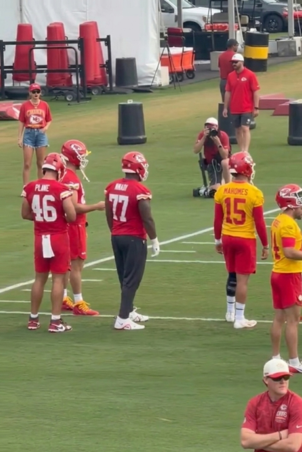 Travis Kelce Visibly Furious as He Arrives at Chiefs Training Camp in St. Joseph for Year 14 After Having His Honeymoon Cut Short, Only for Eagle-Eyed Fans to Notice His Jersey Name Shockingly Changed to "Swift"