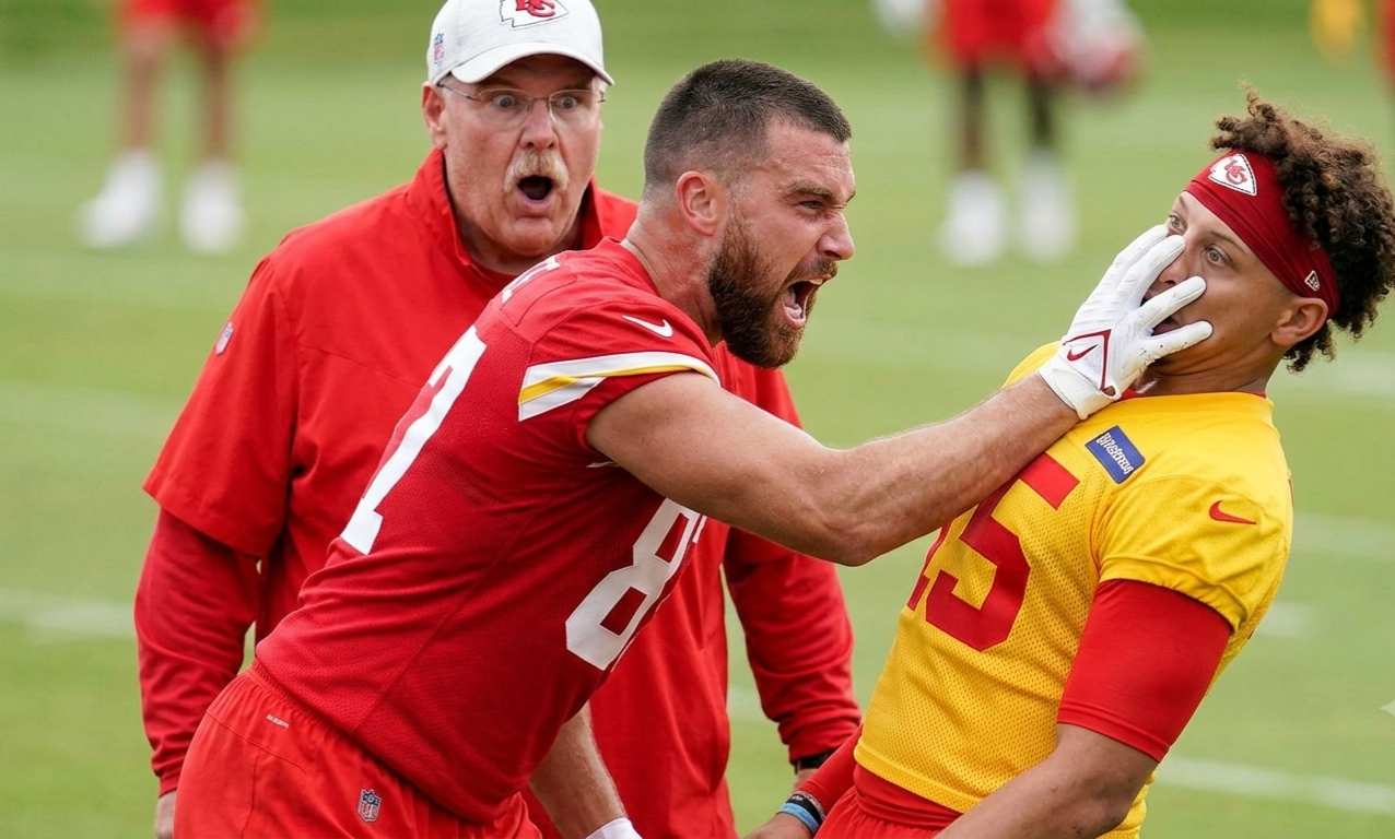 Travis Kelce Completely Loses His Temper on Day 2 of Chiefs Training Camp After Being Repeatedly Cautioned by Coach Andy Reid Over a Recurring On-Field Mistake