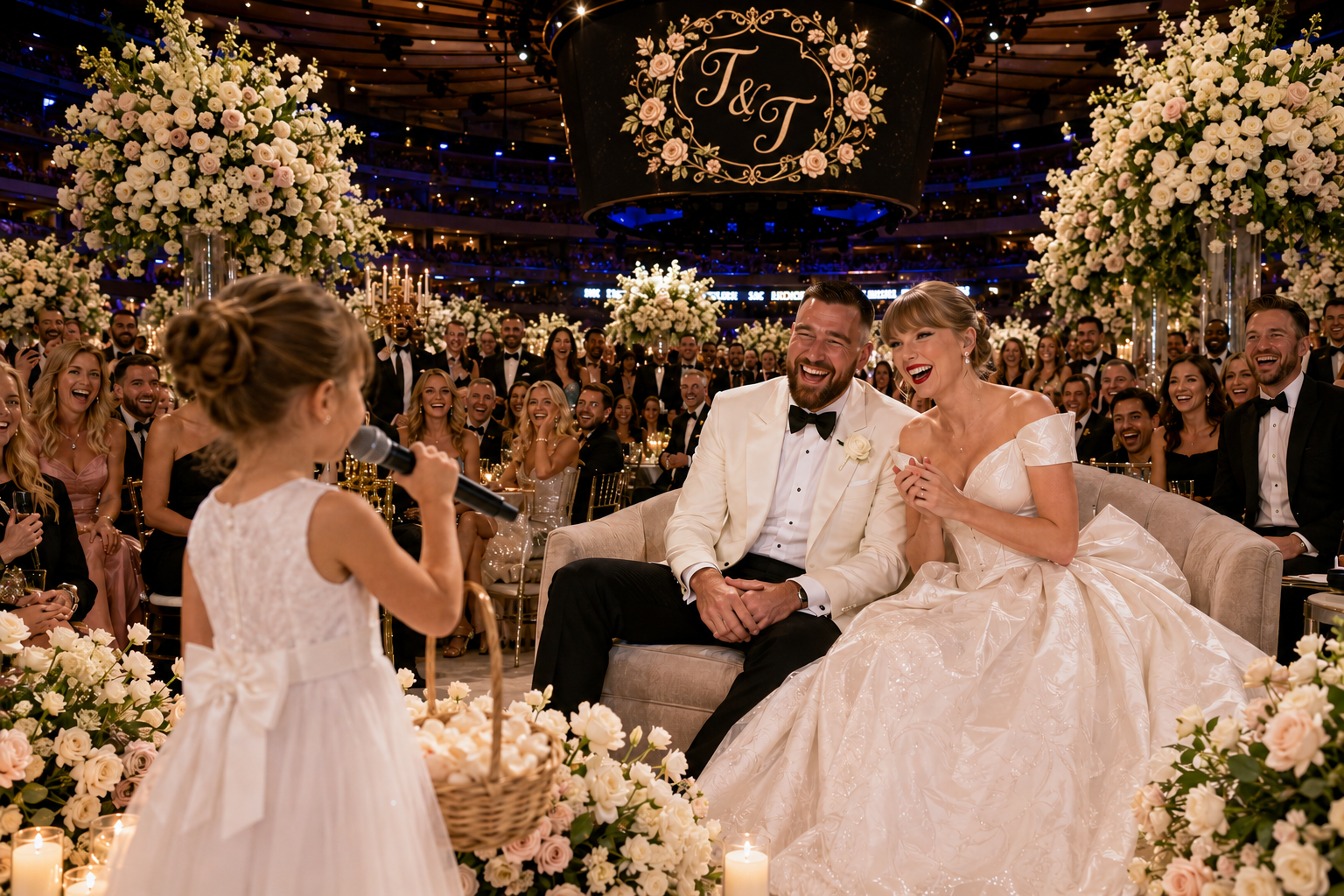 Brittany Mahomes Shares Adorable Clip of Her 5-Year-Old Daughter Sterling’s Hilarious Moment at Taylor Swift and Travis Kelce’s MSG Wedding - She Was Supposed to Throw Petals, but Grabbed the Mic Instead… What She Said Left Guests and Newlyweds in Uncontrollable Laughter... See First Look