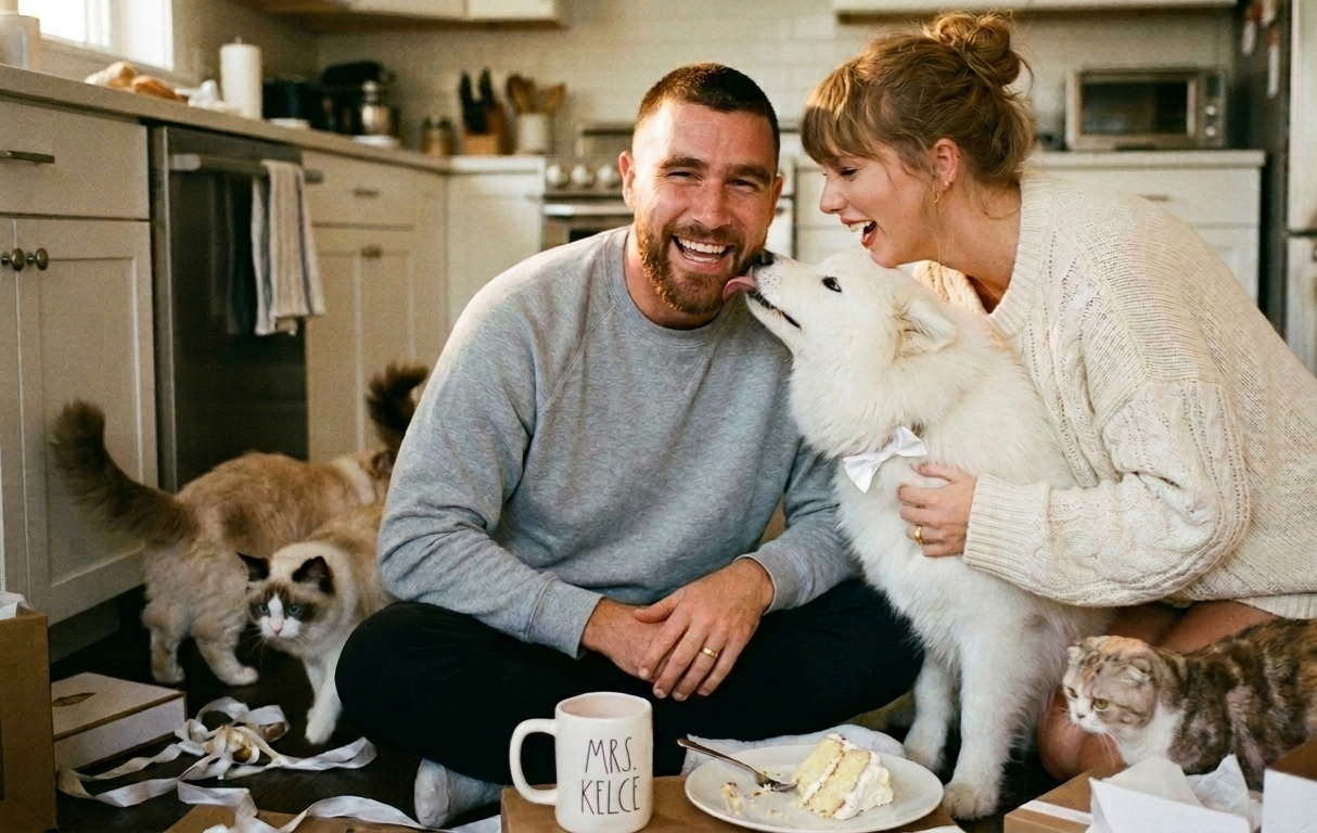 Taylor Swift Drops First-Ever Peek Inside Her New Family Home and New Married Life With Husband Travis Kelce, Dog Wendy, and Taylor’s Cats Meredith, Olivia Benson and Benjamin