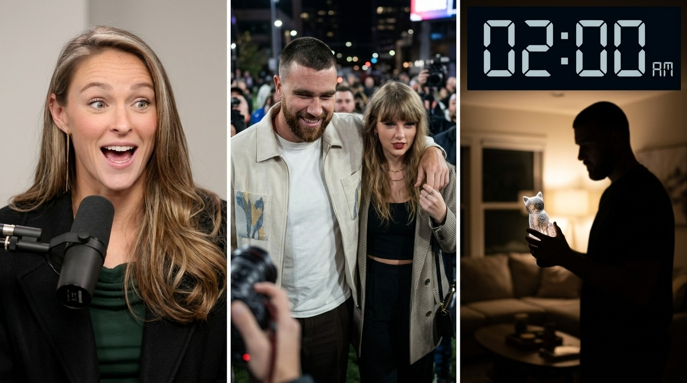 Kylie Kelce breaks silence on the ODD 2:00 AM routine Taylor Swift forces Travis to do every night after their first Kelce family getaway: "You won't believe that she makes him to..." See more