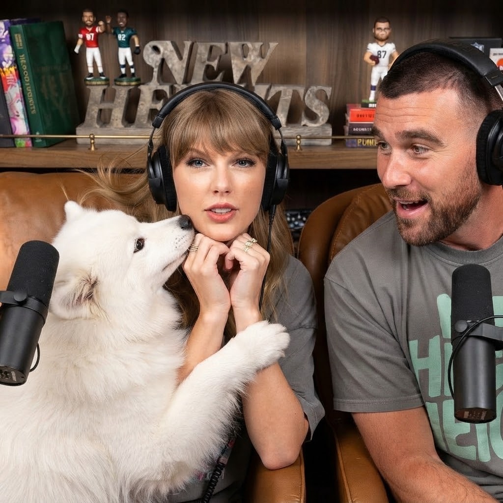 Taylor Swift breaks silence on secret baby no. 1 with husband Travis Kelce on the latest episode of New Heights - and reveals the shocking reason why she is finally revealing it now: “So that my husband will never...” See more