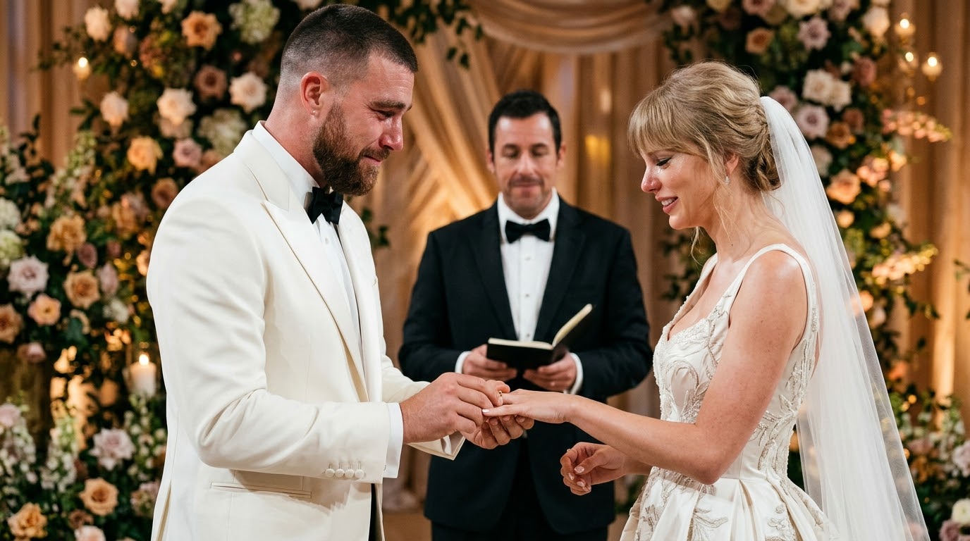 Vogue Drops First-Ever Look at the Magical Moment Travis Kelce Puts the Ring on Taylor Swift’s Finger as She Says “I Do” at Their Majestic MSG Wedding, Just Hours Before the Chiefs vs. Colts Game... See the Never-Before-Seen Clip