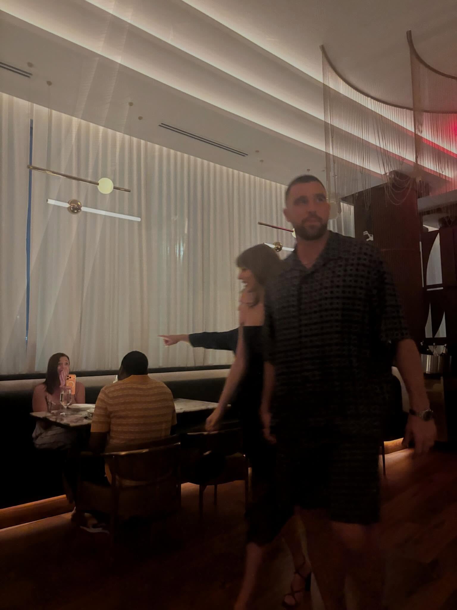 Taylor Swift and Husband Travis Kelce Spotted Celebrating Patrick’s 31st Birthday at 1587 Prime - Fans Are Obsessed With Her Stunning New Look and Haircut, but It’s the Hilarious Video of Taylor and Travis Taking Over the Dance Floor That Has Everyone Talking... See Clearer Photos and Never-Before-Seen Clip