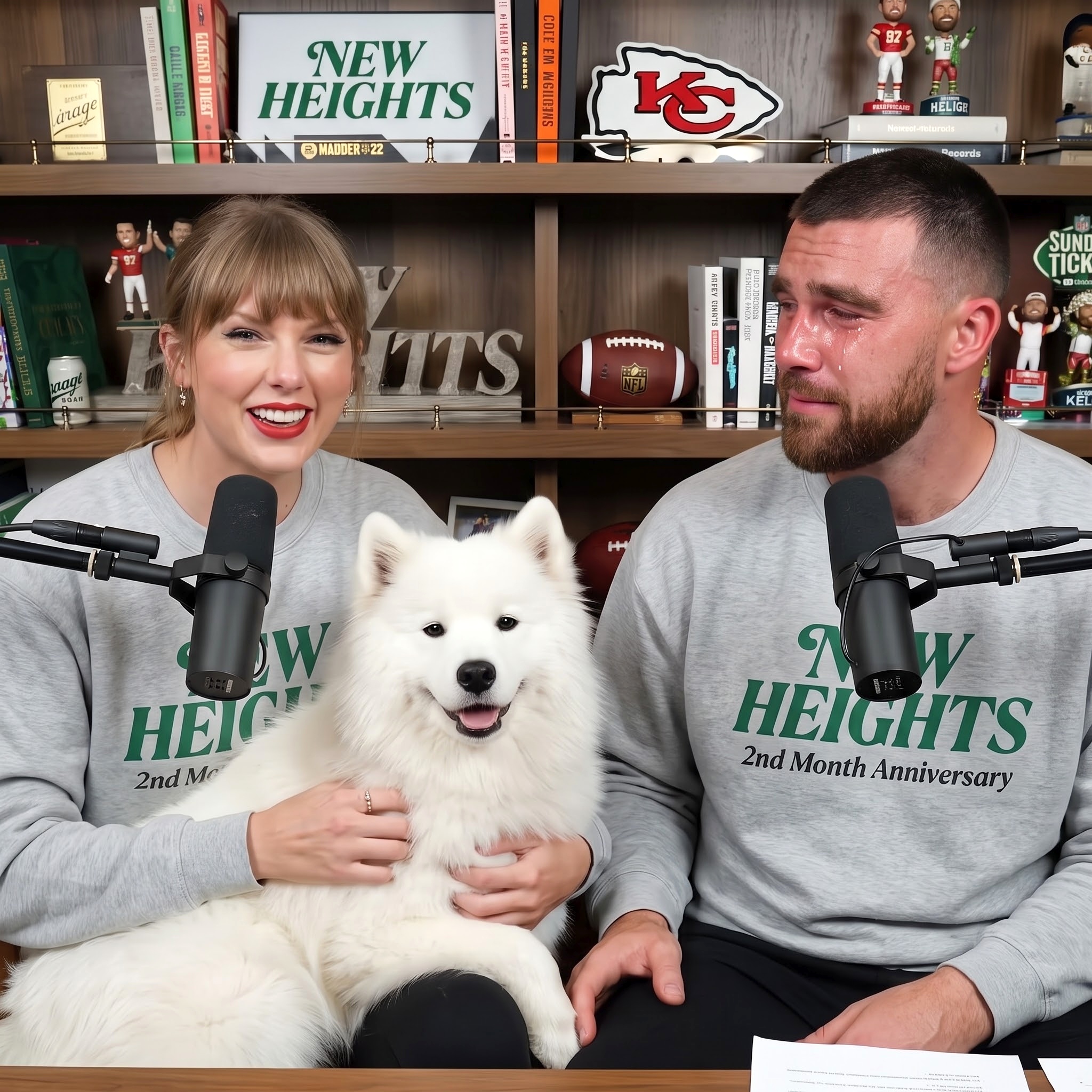 Taylor Swift Breaks Silence on the Exact Vow She Said That Made Travis Kelce Cry So Hard at Their MSG Wedding on Their 2-Month Wedding Anniversary Special Episode of 'New Heights': "No Matter the Eras, I Knew..." See More