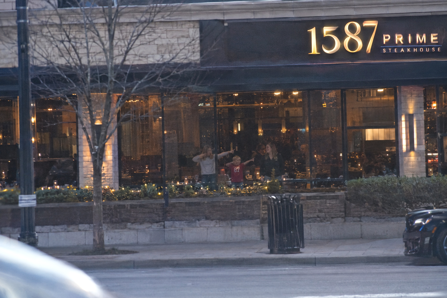 Taylor Swift, Sister-in-Law Kylie Kelce and Eldest Niece Wyatt Spotted at Travis Kelce and Patrick Mahomes’ 1587 Prime Steakhouse in Kansas City Rehearsing a Sweet and Hilarious Choreography for When the Chiefs Score a Touchdown Ahead of Travis’ Chiefs vs. Broncos Home NFL Season Opener... See Irresistible Clearer Photos and the Full Rare Clip