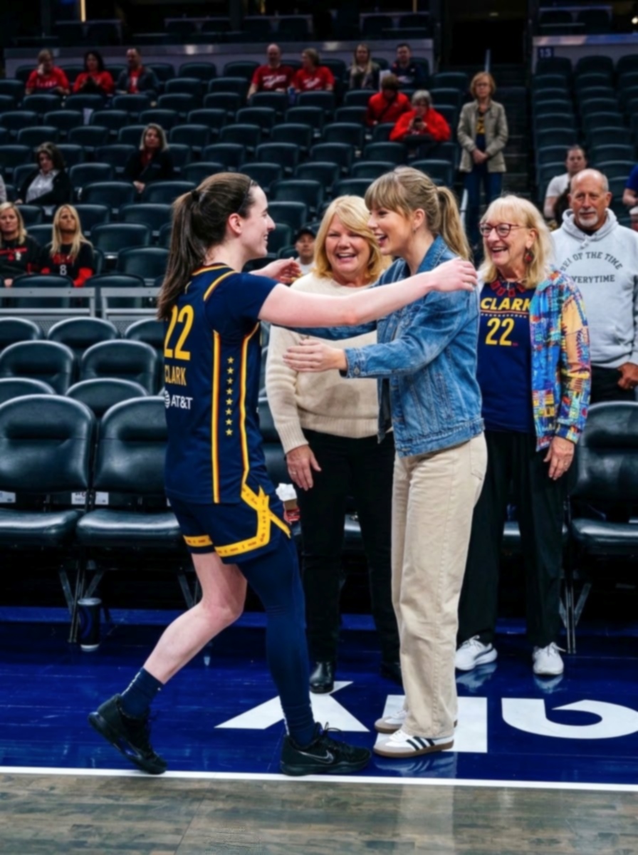 Taylor Swift Steps Out With Mom Andrea Swift and Donna Kelce for a Special Night at the Fever-Lynx Game to Cheer on Caitlin Clark