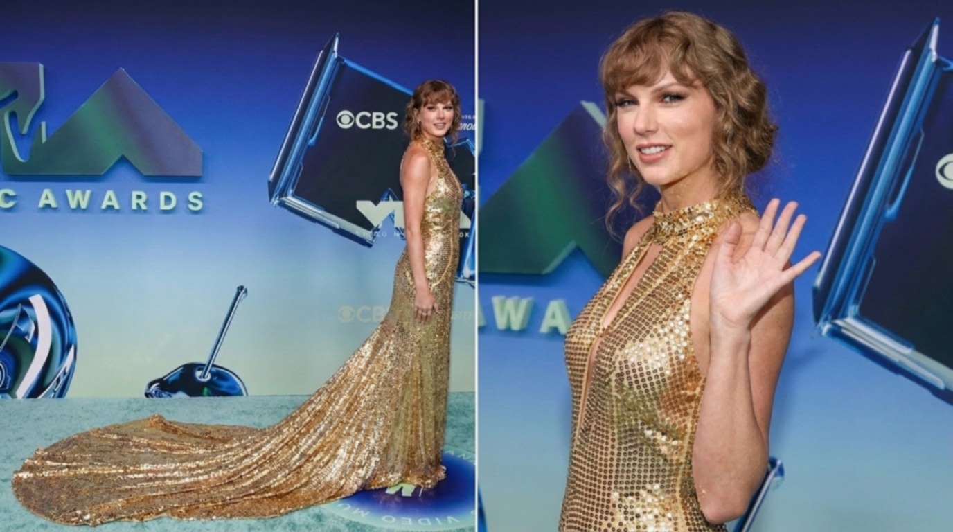 Taylor Swift has arrived at the 2026 VMAs Looking Stunning