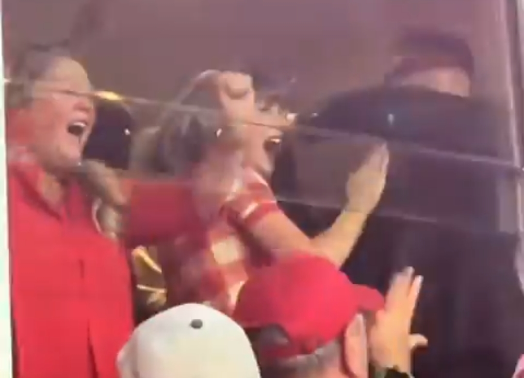 See All the Moments Taylor Swift Celebrated the Chiefs and Her Husband Travis Kelce’s Scores, But Fans Can’t Stop Replaying the Hilarious Moment She “Beat the Shit Out of” Her Brother-in-Law Jason Kelce After the Chiefs’ Final Win Over the Broncos