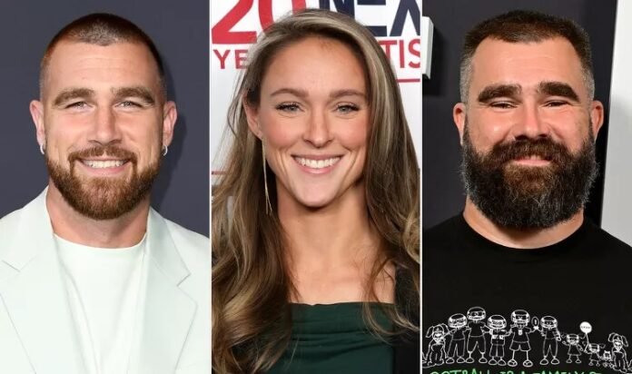 Kylie Kelce Asks Travis Kelce for Help Convincing His Brother Jason Kelce to Get a Pet Cat