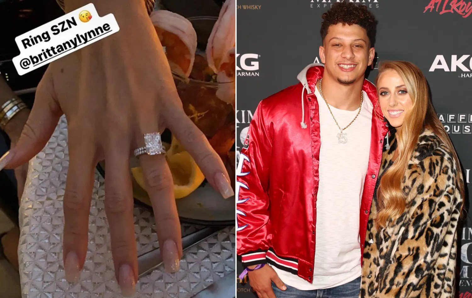 An insider reveals Brittany Matthews’ engagement ring from Patrick Mahomes is worth six figures