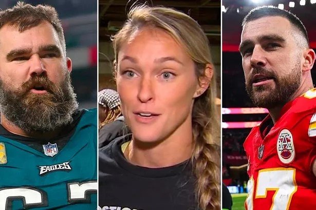 Kylie Kelce Reveals She Was Disappointed At Her Husband Jason Kelce For Taking Off His Shirt Even After Telling Him To Be "On His Best Behavior"