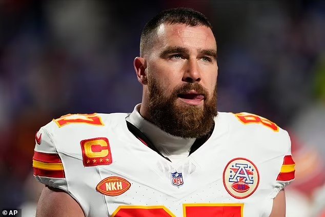 Travis Kelce 'will NOT be at the Grammys to support his girlfriend Taylor Swift this weekend'... with his 'tight Super Bowl schedule' stopping him flying to LA to be with her