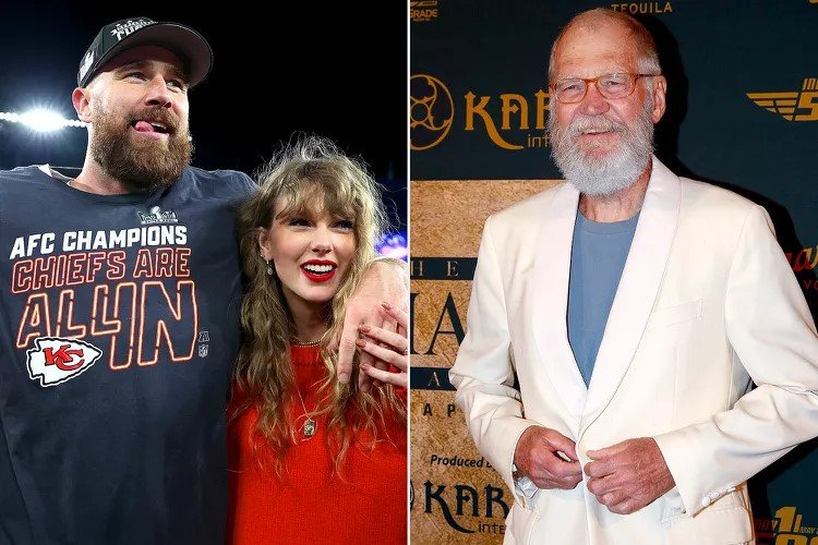 David Letterman Defends Taylor Swift Against Her NFL Haters: "“It’s good for the footballers, it’s good for Taylor Swift and it’s something positive and happy for the world,”