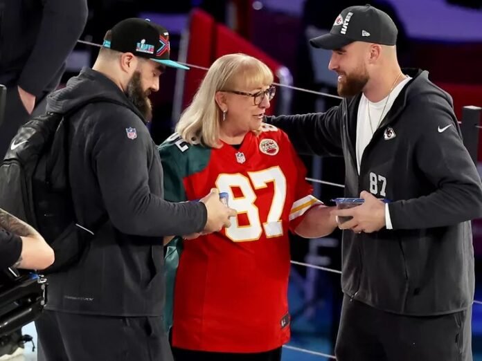 Donna Kelce Reveals What She Thinks Sons Travis Kelce & Jason Kelce's Retirements Will Look Like 