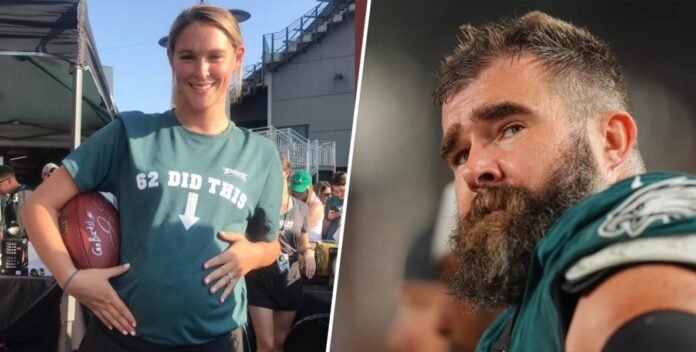 Jason Kelce offers advice on what to pack for the delivery room. His wife has thoughts