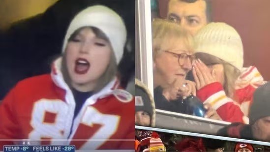 Taylor Swift & Brittany Mahomes "Twinning & Winning" at Chiefs Game