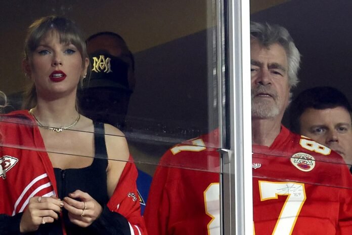 Travis Kelce’s Dad Says He Didn’t Know Taylor Swift’s Name When They Met