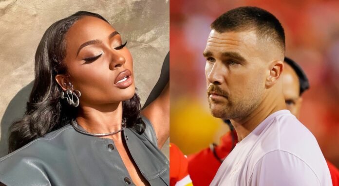 Travis Kelce's ex, Kayla Nicole, resurfaces as a blonde to compete with Taylor Swift and try to win him back?