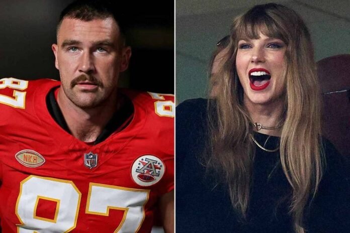 Travis Kelce Says He and Taylor Swift Can Deal with the Public Attention as 'Long as We're Happy'