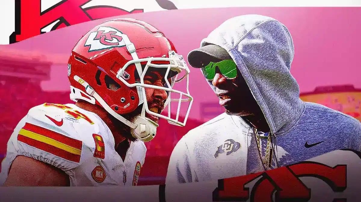 Chiefs: Colorado's Deion Sanders has 1-word reaction to Travis Kelce's epic performance