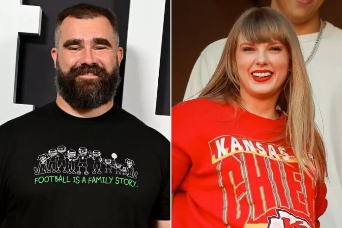 Jason Kelce Gives Shout Out to 'Newest Member of the Chiefs Kingdom' Taylor Swift