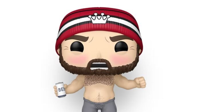 Shirtless Jason Kelce holding a beer is now a Funko Pop collectible