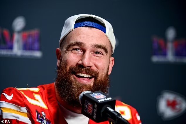 Travis Kelce gives brilliant answer on if he'll PROPOSE to Taylor Swift in Las Vegas if Kansas City Chiefs win the Super Bowl this weekend