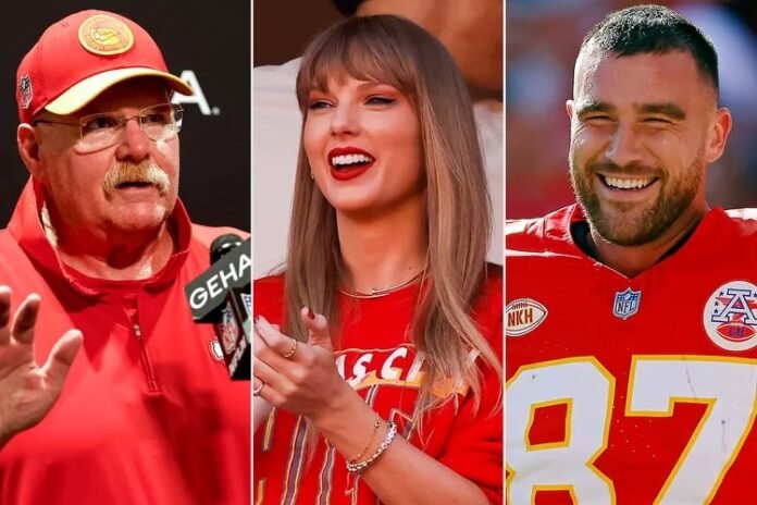 Andy reid just made another disturbing comment on Travis kelce and Taylor swift Relationship, Nobody expected that from him