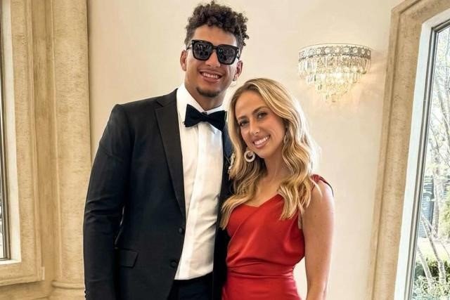 Brittany and Patrick Mahomes Get Glammed Up for Friends' Wedding: ‘The Best Time Celebrating’