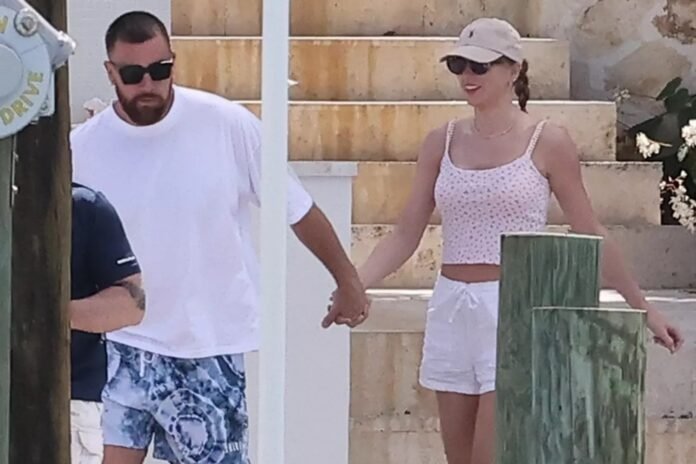 Travis Kelce assures Taylor swift that he is going to be with for the rest of her life 