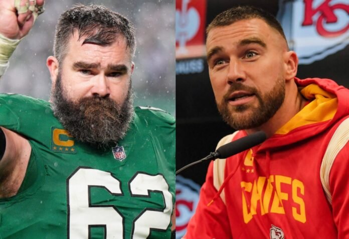 Travis and Jason Kelce earn Webby Award nominations with their New Heights show up for best sports podcast... as the Chiefs star's girlfriend Taylor Swift also gets a nod