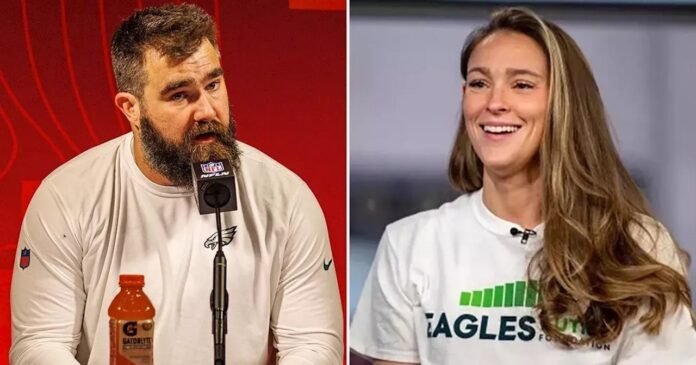 Kylie kelce open up on why he is tired of Jason Kelce staying at home all the time since retirement 