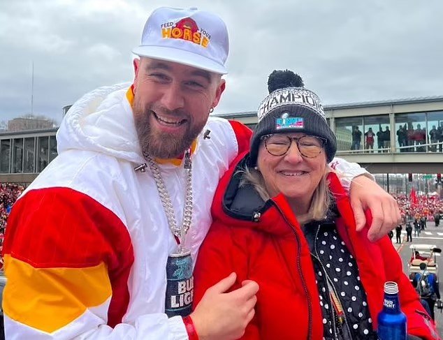 Travis Kelce showers his mom Donna with lavish gifts for Mother's Day as Chiefs star 'splurges $5,000 on Dior dress and more on French red wine'