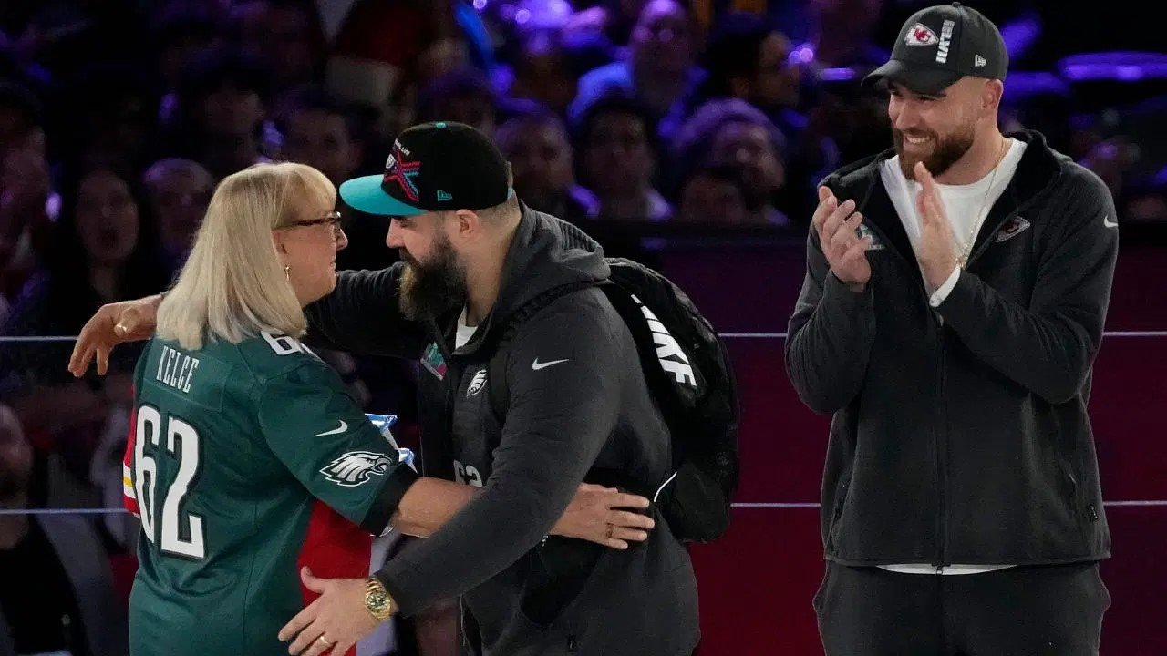 Jason and Travis Kelce's parents agreed to postpone their divorce until after their sons finished college