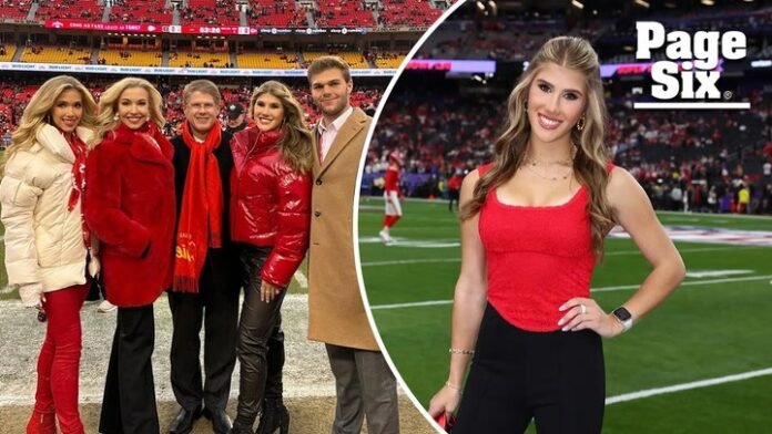 Kansas City Chiefs heiress Ava Hunt is rushed to the hospital for emergency surgery after falling down a MOUNTAIN while hiking