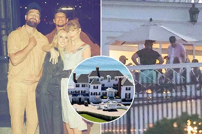 See Taylor Swift's luxury mansion that hosted Kelce and Mahomes for Blake Lively's wild birthday party