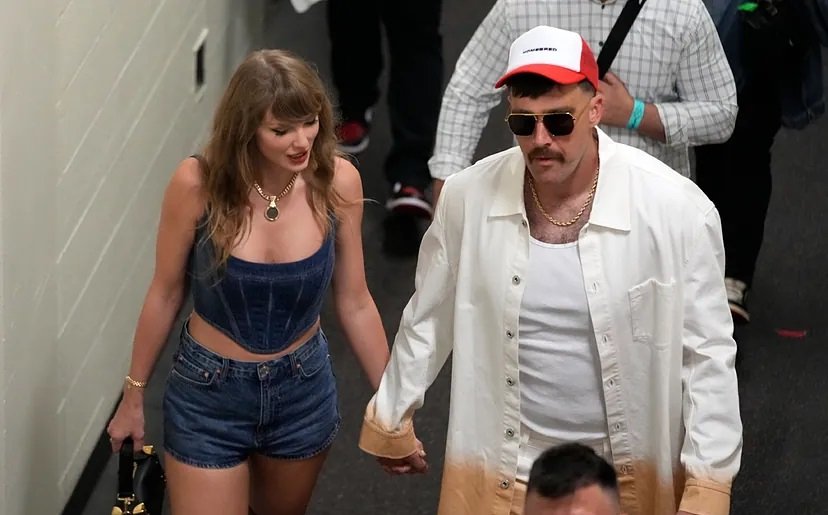 Taylor Swift and Travis Kelce celebrated the Chiefs' Week 1 win in intimate and romantic fashion