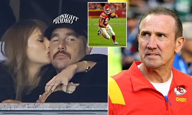 Chiefs coach suggests Taylor Swift could be behind Travis Kelce's struggles: "I don't feel it"